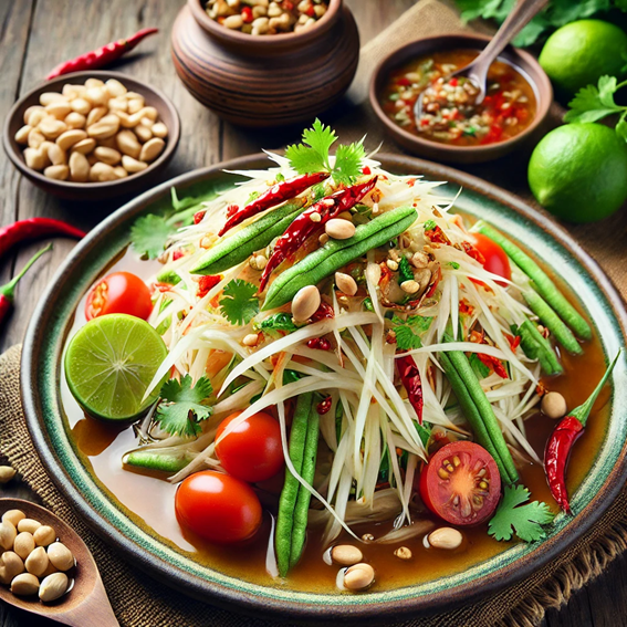 教えてっ！タイレストランでよく見かける「ソムタム」