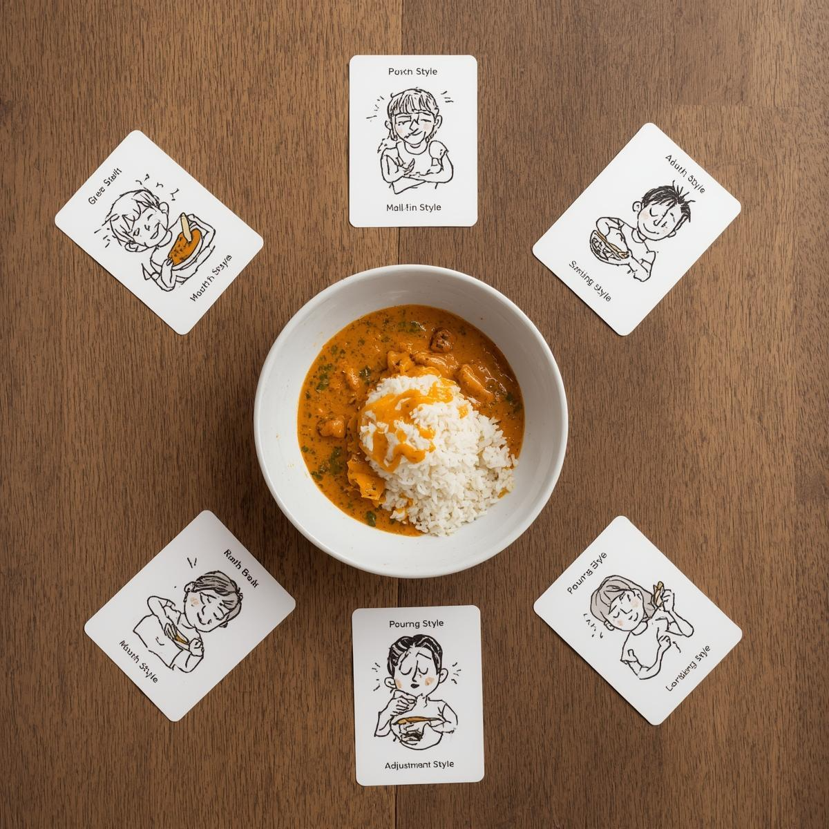 カレーの食べ方でわかる！あなたの「食べっぷり性格診断」