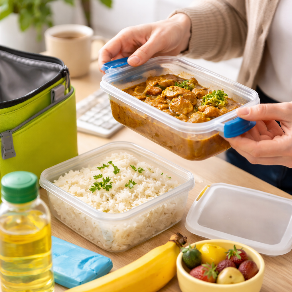 カレー弁当、職場で匂わない?私がたどり着いた持ち運びと温め直しの工夫